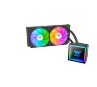 TH240 V3 ARGB | All-in-One Water Cooling | Infinity Mirror Design Water Block | Rotatable Pump Head | Single Frame Fan | Black