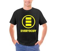 TH5UY5TGC Logic-Everybody-Yellow-Stacked-Logo-T-Shirt-Merch-Bobby-Tarantino-Royal