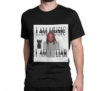 TH5UY5TGC Playboi Carti T-Shirt Summer I Am A Liar T-Shirt For Men Leisure Casual