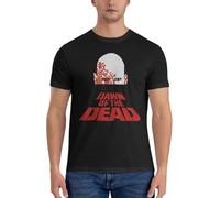 TH5UY5TGC s-Poster-T-Shirt-Dawn-Of-Dead-100-Tops-Cool-Short-Sleeve-Round