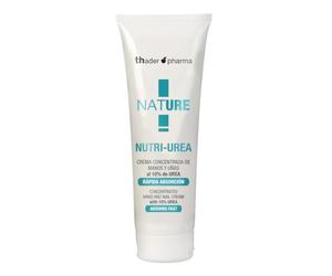 Thader Pharma Crema de Manos y Uñas concentrada al 10% de Urea Nature ideal para piel seca y deshidratada, 75 ml