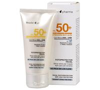 Thader Pharma Fotoprotector Facial en crema muy resistente al agua y No pica en los ojos, F.P.S 50+, 50 ml