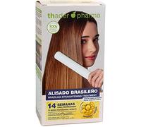 Thader Pharma Kit de alisado brasileño para cabellos rubios sin formol de 14 semanas de duración