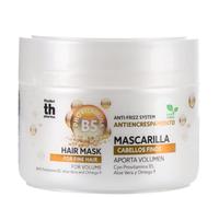 Thader Pharma Mascarilla Efecto Anti-Frizz Provitamina B5, Aloe Vera y Omega 9 para Cabellos Finos, 300 ml