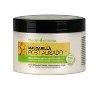 Thader Pharma Mascarilla post-alisado del cabello con Aceites de Argán, Coco y Macadamia, 300 ml