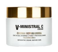 Thader Pharma V-Ministral C Crema Reparadora Facial con Vitamina C y Proteoglicanos, 50 ml