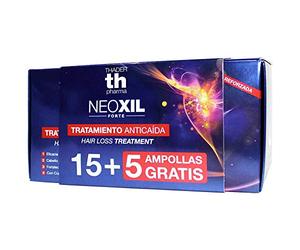 Thader Th Pharma - Tratamiento Capilar Anticaída Neoxil Forte Unisex Hiporalergénico Adaptado a Cuero Cabelludo Sensible, 10ml, 20 Unidad