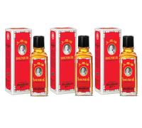 Thai amezon Siang Pure Aceite Original Rojo fórmula 25 ml (Pack de 3)
