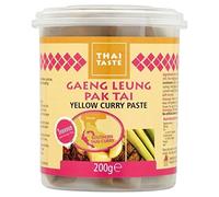 Thai Taste Amarillo Del Sur 200g De Pasta De Curry (Paquete de 6)