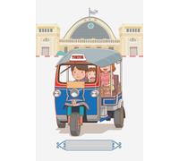 Thai Tuk Tuk Notebook Thailand Souvenir Lined Journal for Travel Notes, Memories & Everyday Writing เหตุผล:: Vintage Thai Tuk Tuk Design | Perfect Travel Gift & Cultural Keepsake