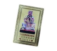 Thai Wei Cards - Amuleto del zodiaco, amuleto chino | Talismán de energía de la suerte Taishui 2025, cartera portátil, tarjeta de bendición, tarjeta de Tai, tarjeta
