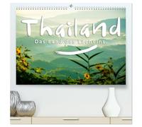 Thailand - Das Land des Lächelns. (hochwertiger Premium Wandkalender 2026 DIN A2 quer), Kunstdruck in Hochglanz: Tropische Strände, eindrucksvolle Tempel, imposante Buddahstatuen