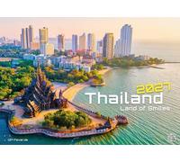 Thailand - Land of Smiles - 2027 - Kalender DIN A2: Der Wandkalender mit den schönsten Motiven aus Thailand für das Jahr 2027 im extragroßen Format DIN A2 (ca. 60 x 42 cm)!