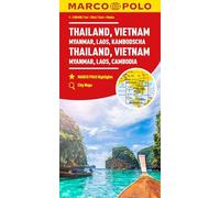 Falk Marco Polo Mapa Tailandia, Vietnam, Laos, Camboya, Myanmar