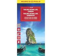 Thailandia, Vietnam, Laos, Cambogia 1:1.900.000. Ediz. multilingue (Carte stradali Marco Polo)