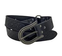Thajaling Cinturón de cuero de imitación vikingo,Cinturón medieval para hombres,Cinturón de armadura de la vendimia Cinturón de corsé de caballero,Halloween LARP Costume,Ren Faire Belt