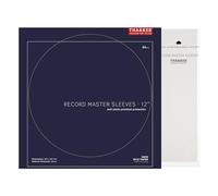 THAKKER Record Master Sleeves - 12' - 50 Fundas Internas Antiestáticas | Protección Premium para Discos de 12' 30µm HDPE Plus Rice Paper Liner | 307mm x 307mm