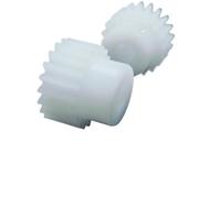 Thalawirefix 2 uds 0,5 M 41T engranaje recto de plástico 0,5 módulo 41 dientes POM engranaje de dientes rectos con paso 4mm 5mm 6mm 6,35mm 7mm 8mm de diámetro Piñón de husillo(4MM BORE)