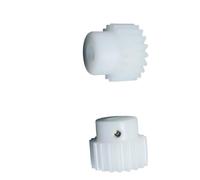Thalawirefix 2 uds 0,5 módulo plástico POM engranaje de dientes rectos 25mm de diámetro engranaje cilíndrico 0,5 M 48 dientes engranaje recto con piñón escalonado Piñón de husillo(6MM BORE)