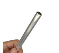 Thalawirefix Andamio de aluminio, tubo redondo, poste metálico hueco, diámetro exterior: 35 mm, 36 mm, 37 mm, 38 mm, 40 mm, 42 mm, 44 mm, 45 mm y 46 mm. Estanterías Barras