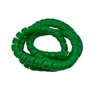Thalawirefix Funda Espiral Flexible de 35 mm for Cables de Carga EV y mangueras hidráulicas de Alta presión. Anti-Desorden(Green,1 Meter)