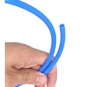 Thalawirefix Manguera de transmisión temperatura rígida resistencia a la corrosión 2.5KV 150V 1 metro tubo PTFE F46 Protector de calor capilar aislado Flujo(Blue,17L 1.19mm x 1.49mm)