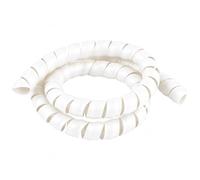 Thalawirefix Manguito Flexible de Cable en Espiral de 2 Metros, con diámetro Interior de 20 mm a 35 mm, for tuberías de Aceite y mangueras hidráulicas. Anti-Desorden(White,ID 30mm)