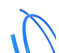 Thalawirefix Tubo de PTFE de 1 metro 2.5KV 150V 30L-0L F46 Protector de calor capilar aislado manguera de transmisión tubo resistente a la presión de alta temperatura Flujo(Blue,15L 1.5mm x 1.8mm)