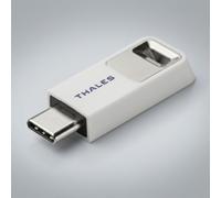 Thales Thales eToken AZURE FIDO USB-C Llave de Seguridad Llave de seguridad FIDO USB-C compacta para autenticación multifactor y acceso seguro en entornos