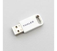 Thales Thales eToken FIDO USB-A Blanco Microsoft Llave de seguridad FIDO USB-A para autenticación multifactor y acceso seguro en entornos Microsoft Azure y