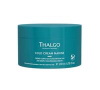 THALGO Crema corporal hidratante, cuidado intensivo para piel seca, textura delicada, protección duradera, 200 ml