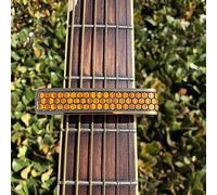 Thalia Cejilla de la serie Premium con acabado cromado negro e inserto de panal de miel hawaiano Koa