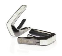 THALIA Cejilla negra con acabado cromado con incrustaciones de nácar blancas