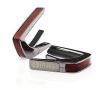 THALIA Cejilla negra con acabado cromado con incrustaciones de Paua carmón