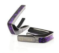 THALIA Cejilla negra con acabado cromado con incrustaciones de paúa morada