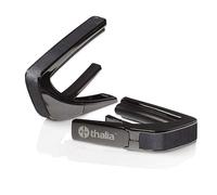 THALIA Cejilla negra con acabado cromado con incrustaciones de tinta de ébano