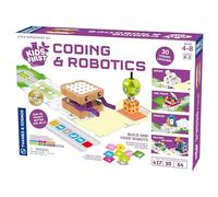 Thames & Kosmos , 567012 , Coding & Robotics , Stem Experiment Kit , 30 Coding Experiments , Build and Code Robots , Ages 4-8