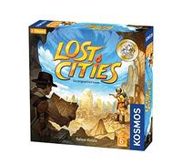 Thames & Kosmos 691821 Lost Cities: The Card Game, Who Will Discover The Ancient Civilizations?, Strategic Game, 2 Players, Ages 10+, 7.9'