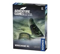 Thames & Kosmos, 695132, Adventure Game: Monochrome, Discover The Story, Cooperative Board Game,1-4 Players, Ages 16+