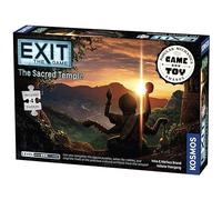 Thames & Kosmos - Exit: The Sacred Temple Jigsaw Puzzle - Level: 3/5 - Unique Escape Room Game - 1-4 Players - Puzzle Solving Strategy Board Games for Adults & Kids, Ages 10+ - 692877