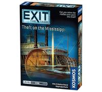 Thames & Kosmos - Exit: Theft On The Mississippi - Level: 3/5 - Unique Escape Room Game - 1-4 Players - Puzzle Solving Strategy Board Games for Adults & Kids, Ages 12+ - 692873