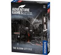 Thames & Kosmos Juegos de Aventura: The Gloom City File, Juegos de Cartas cooperativos para Adultos y Adolescentes, Juegos de Mesa para Noche de Juegos, para 1 a 4 Jugadores, a Partir de 16 años