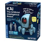 Thames & Kosmos Kai: El Robot de Inteligencia Artificial | Construye y entrena un robot inteligente con aprendizaje automático | Aprendizaje y educación científica STEM | A partir de