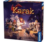 Thames & Kosmos Karak, juego de rol competitivo de fantasía, juego de mesa Dungeon Crawler para noche de juegos, juegos familiares para adultos y niños, para 2 a 5 jugadores, a partir de 7 años, 2