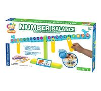 Thames & Kosmos Kids First Math: Balance numérico con tarjetas de actividad para niños en edad preescolar de 3 a 5 años | Método intuitivo y visual para aprender matemáticas básicas | Suma, resta