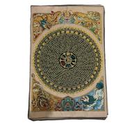 Thangka Tibetano Bordado de Seda con Budismo Shurangama Mantra Tangka Yoga Budista Colgante de Pared para decoración del hogar Tapiz