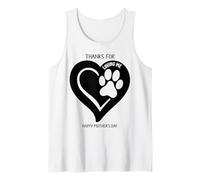 Thank For Loving Me Happy Mother's Day To The Best Dog Mom Camiseta sin Mangas