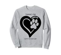 Thank For Loving Me Happy Mother's Day To The Best Dog Mom Sudadera