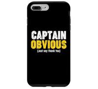 Thank You Captain Obvious Carcasa para iPhone 7 Plus/8 Plus
