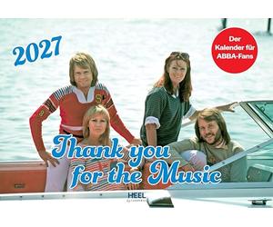 Thank you for the music 2027: Der Kalender für Abba-Fans